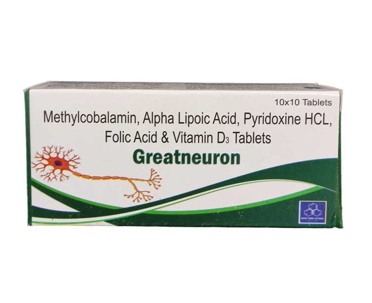 GREATNEURON | Treats Vitamin B12 Deficiency Peripheral, Diabetic Neuropathy