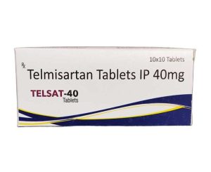 Telmisartan 40 (TELSAT 40)  <br> Treats High Blood Pressure